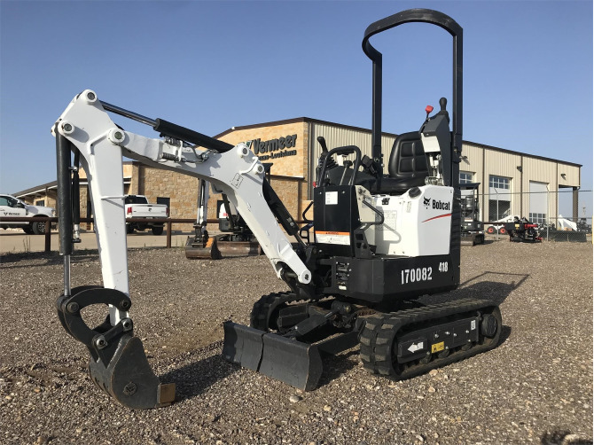 2017 BOBCAT 418AA Excavators Mini (up to 12,000 lbs), San Antonio TX