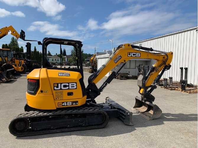 JCB 48Z Excavators, Seattle WA
